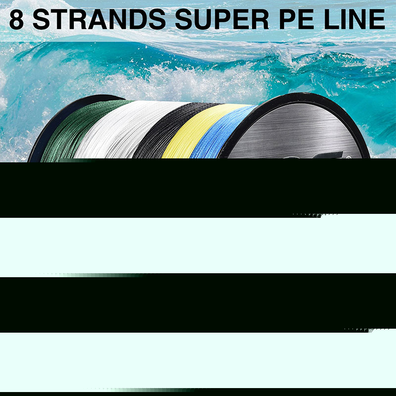 Details about / 500M Super Strong 8 Strands Fishing Line PE Braided Fishing Wire For All Water