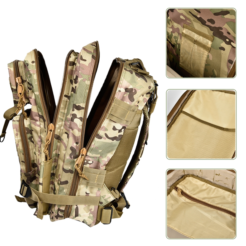 30 L 3P outdoor militaire Sac à dos à dos Tactique Camping Randonnée Trekking Sac