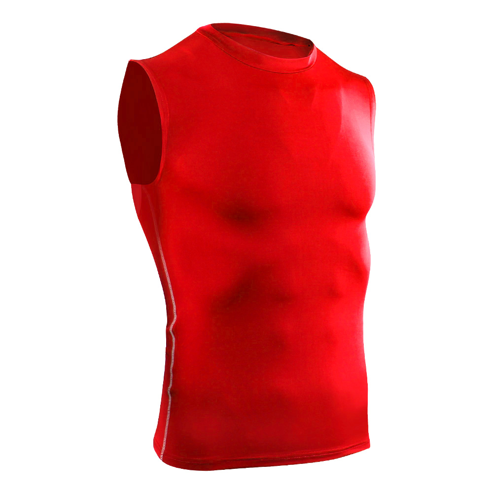 Men Gym Running Sport Body Compression Wear Base Layer Tank Top Vest Under Shirt