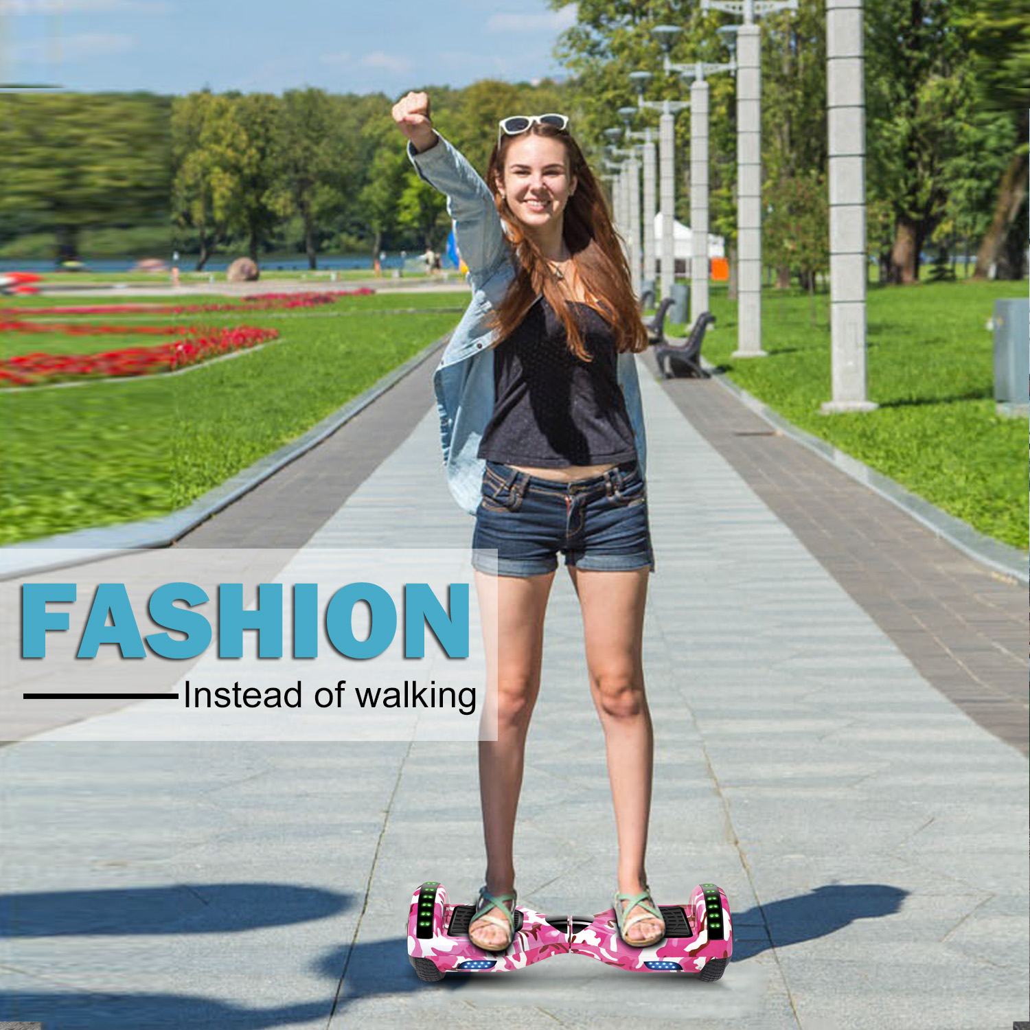 Details about / 6.5 Bluetooth Hoverboards Self-Balancing Scooter No Bag Camou