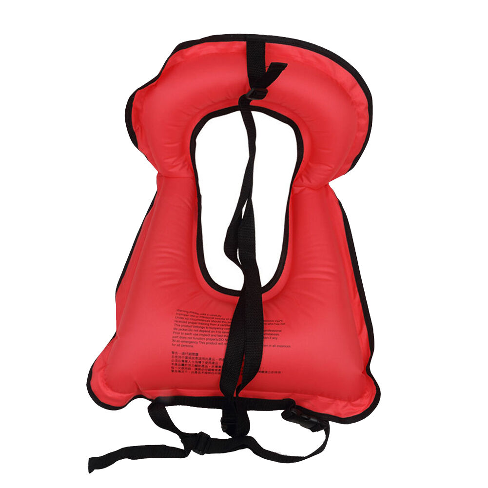 Kids// Adults Inflatable Life Jacket Vest for Snorkeling Surfing Boating Swimming