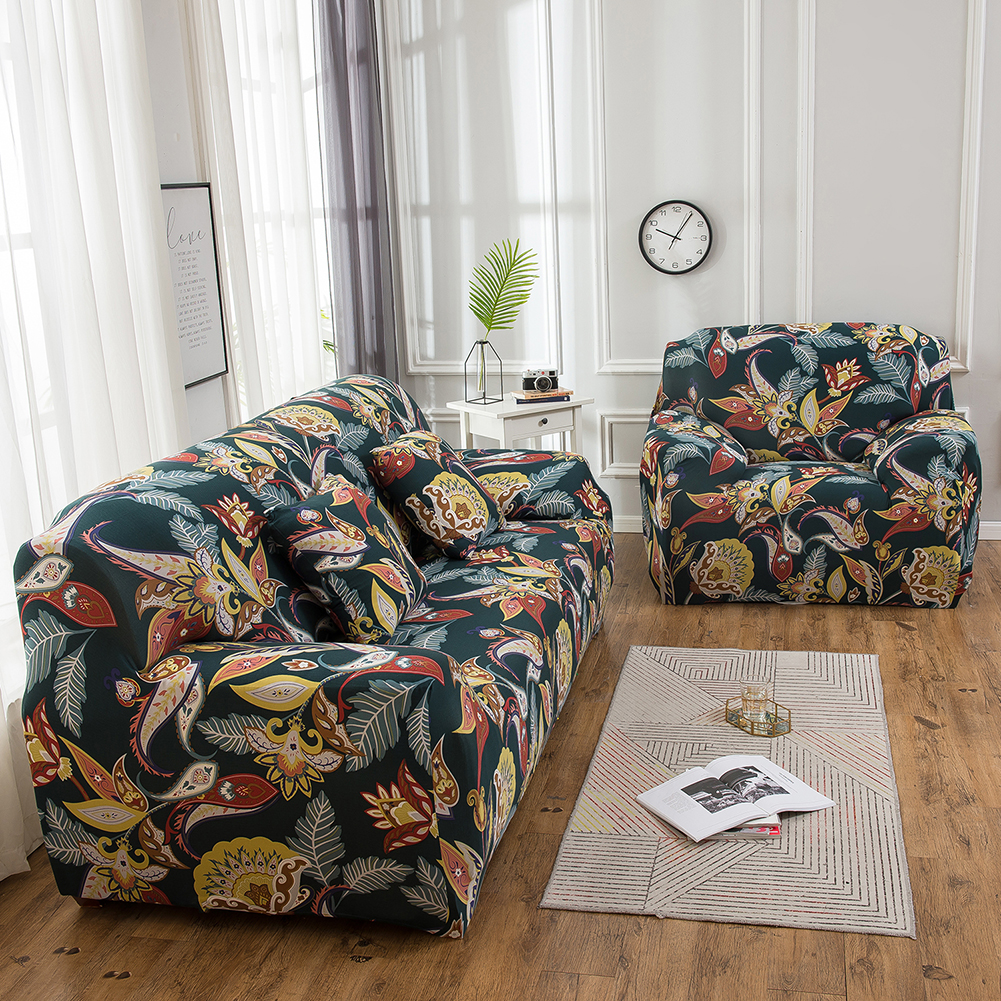 Sofa Cover Slipcover 1 2 3 Seater Elastic Settee Stretch Floral Couch Protect US