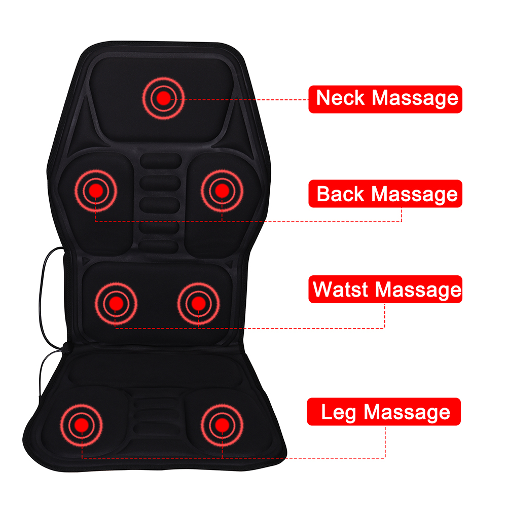 Kneading and hammering massage shawl home heating shoulder and neck massage  instrument electric waist and cervical spine massager 