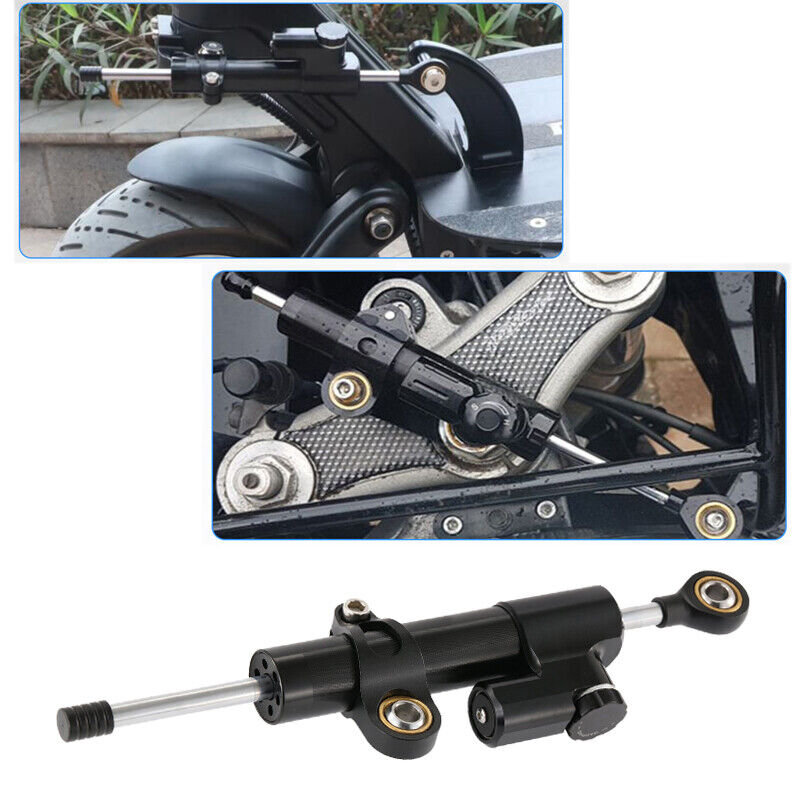 CNC Steering Damper Stabilizer For Harley Dyna Softail Road King
