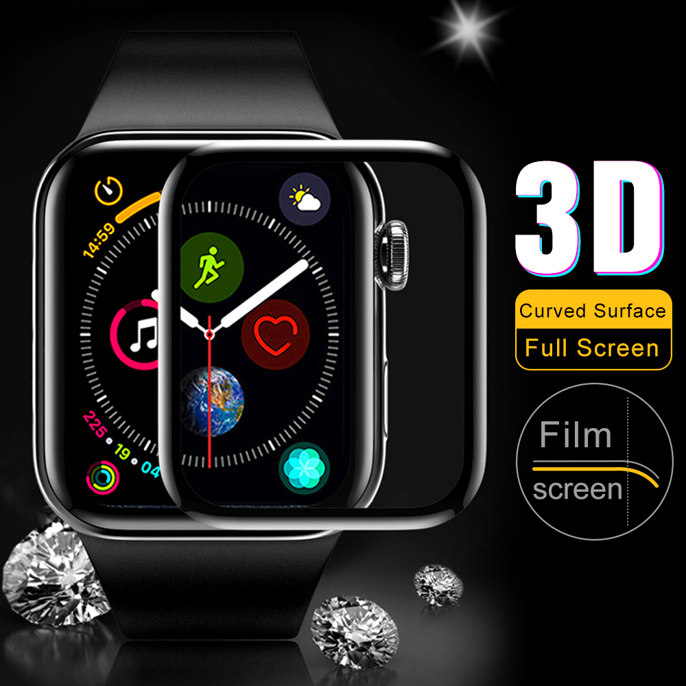Tempered Glass Screen Protector For A pple Watch iWatch 5 4 3 2 38/40/42/44 mm | eBay