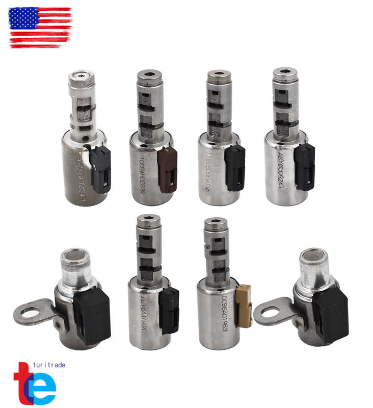 Latest 09G TF-60SN//TF60SN 6-speed Trans Solenoid 8pcs For Audi Mini 2003-On