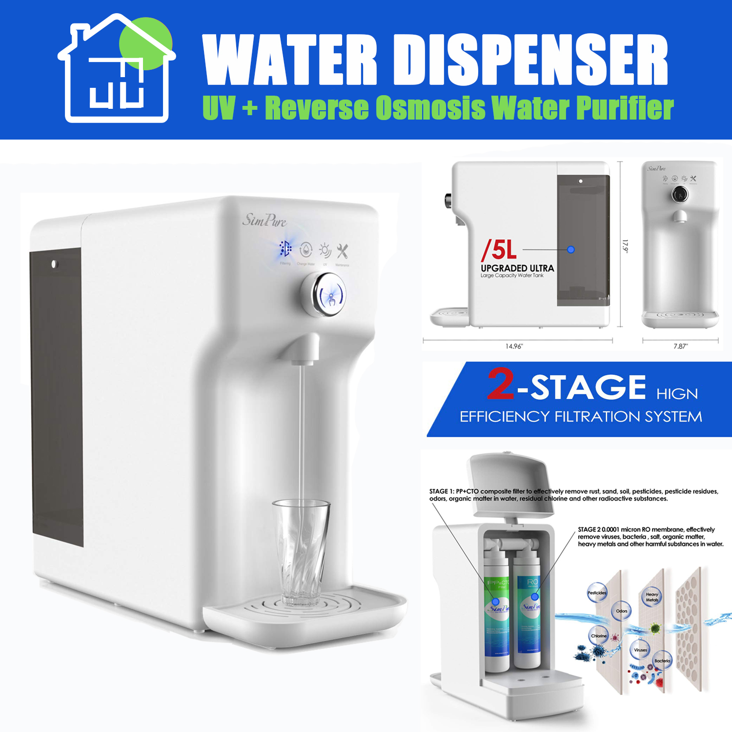 reverse osmosis water dispenser