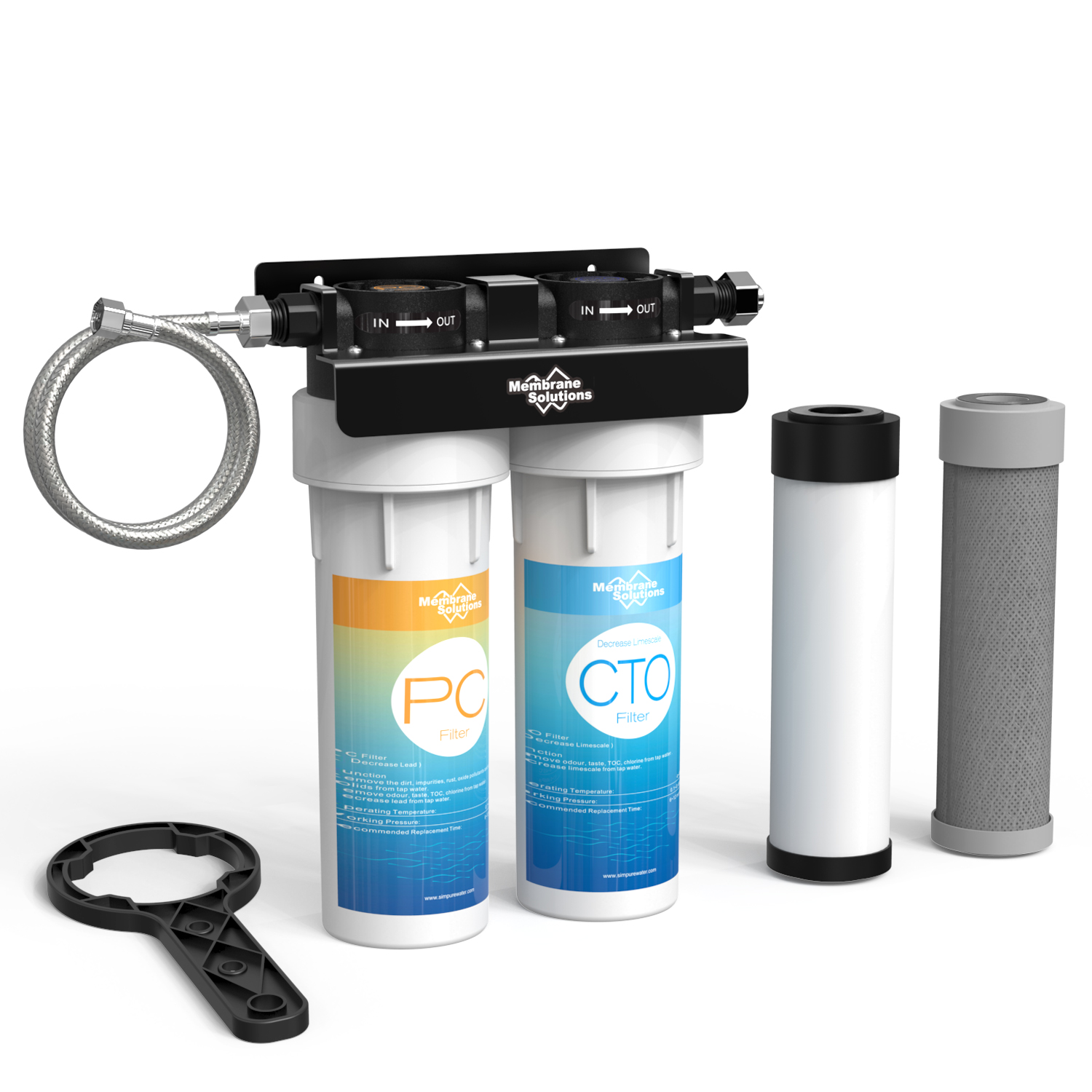 Multistage Whole House Under Sink Counter Sediment Drinking Water