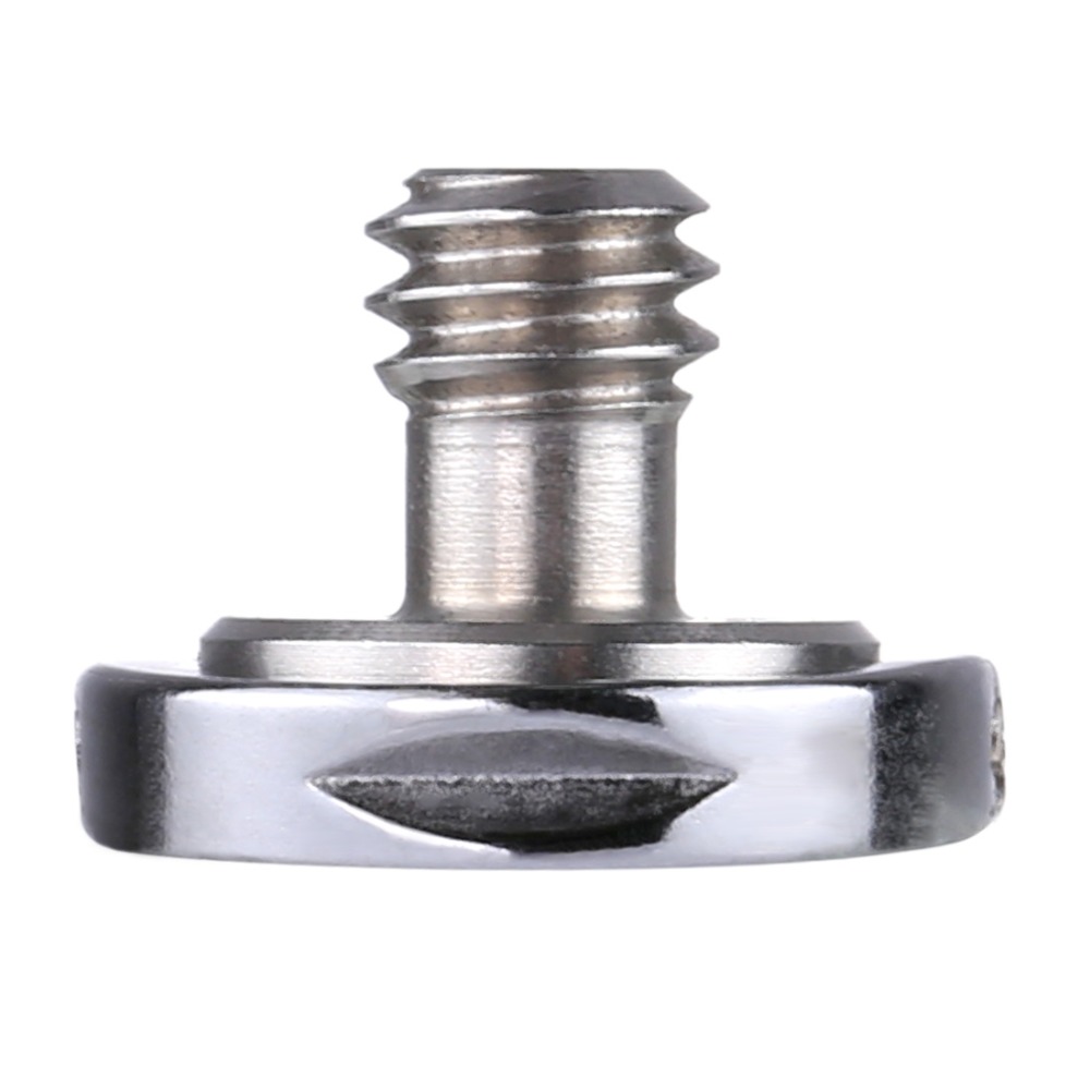 10X1/4 Inch Durable Thread Metal Tripod Screws with Cring for Tripod