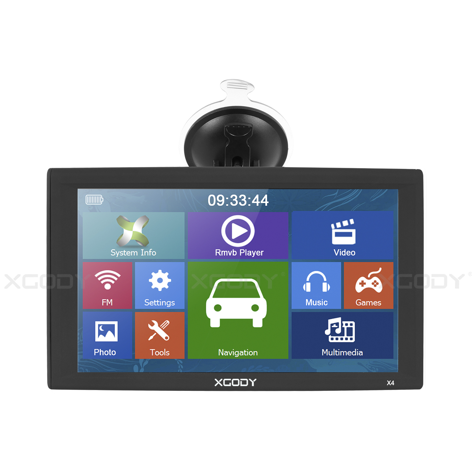 XGODY X4 9'' Portable GPS Navigation Touchscreen Auto Car Truck HGV Map ...