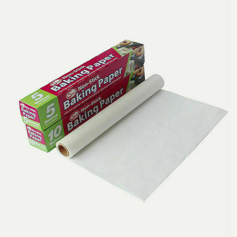 5M Silicone Baking Paper Roll Greaseproof Paper Sheets NonStick