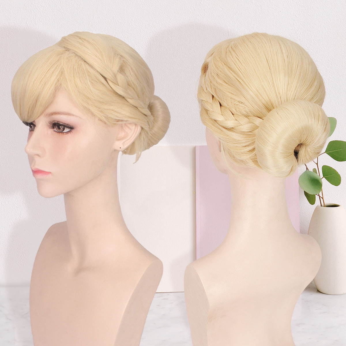 blonde elsa wig