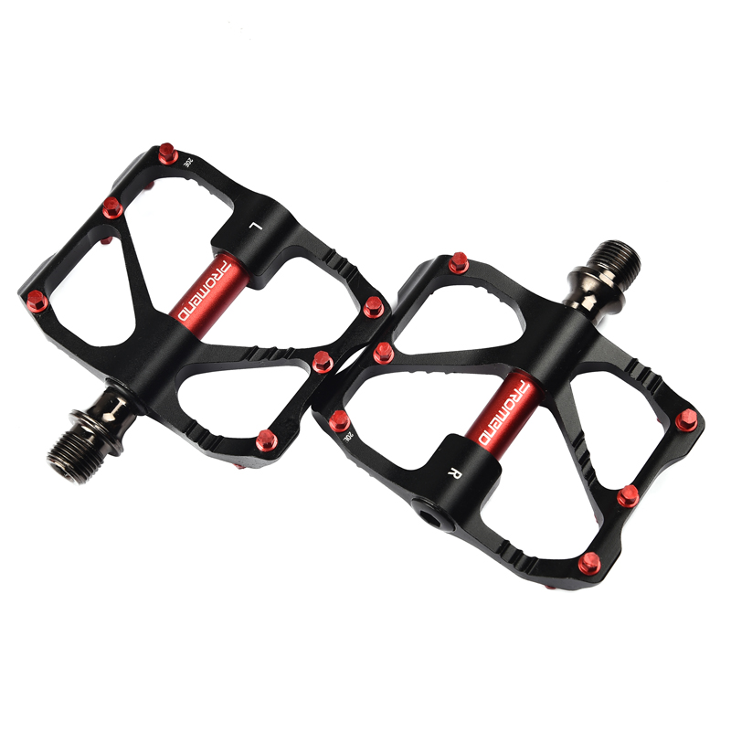 Carbon Magnesium Road Bike 3 Bearings Bicycle Pedal Flat Cycling Pedals