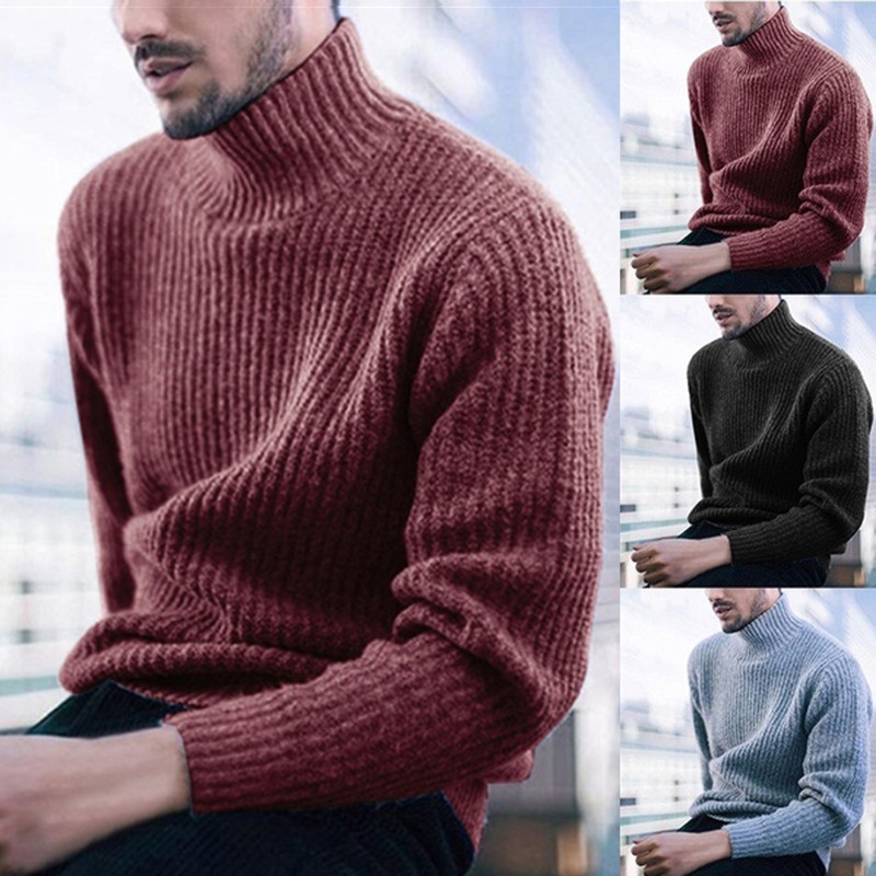 loose polo neck jumpers