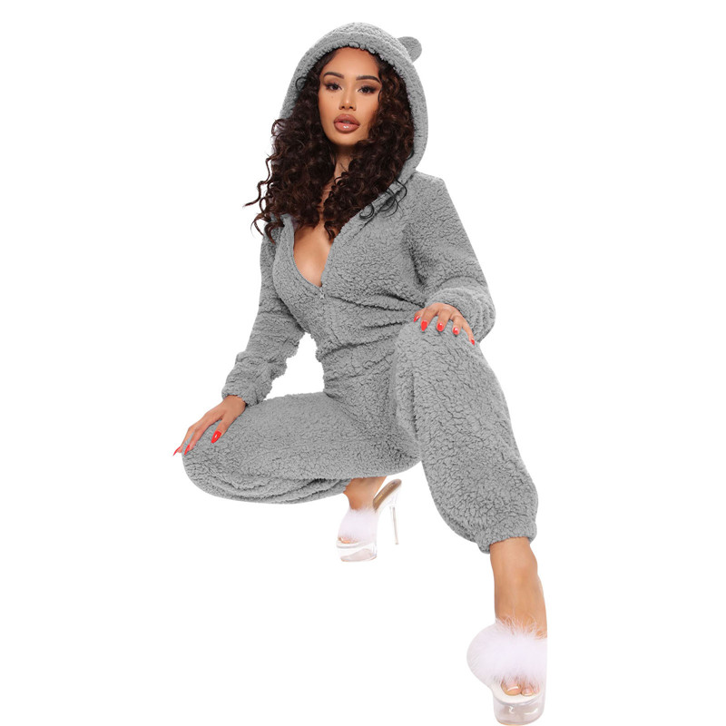 women's teddy bear romper