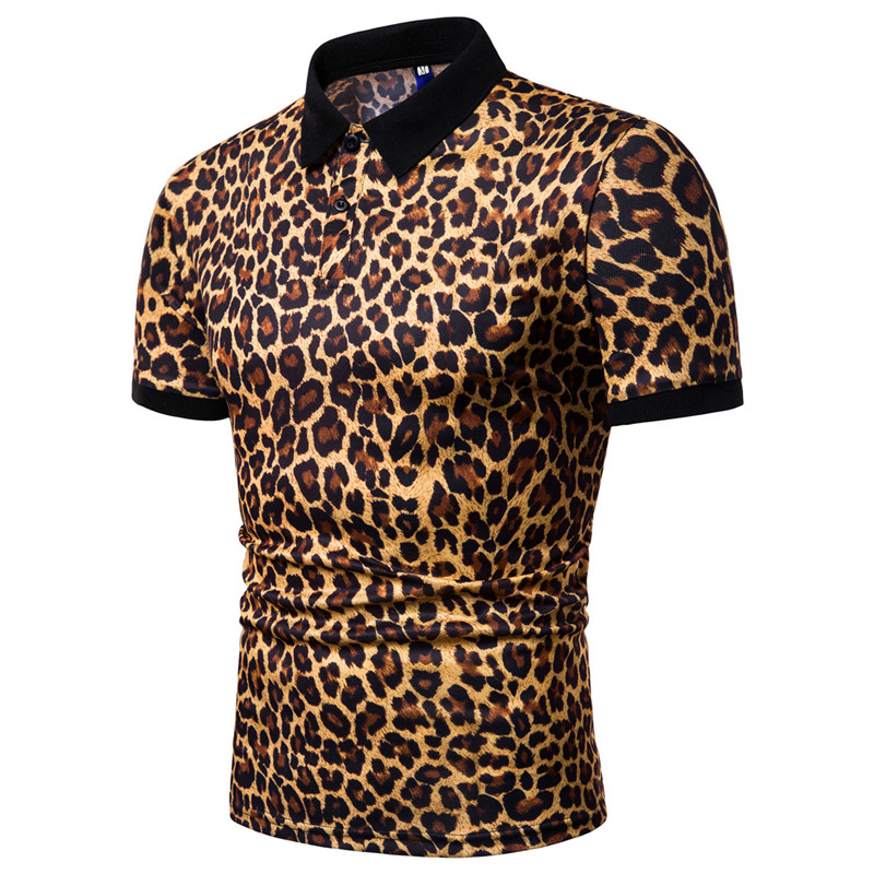 leopard polo shirts