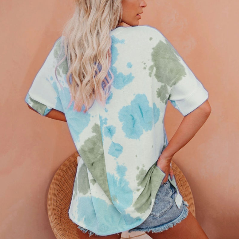 short sleeve tie dye shirt