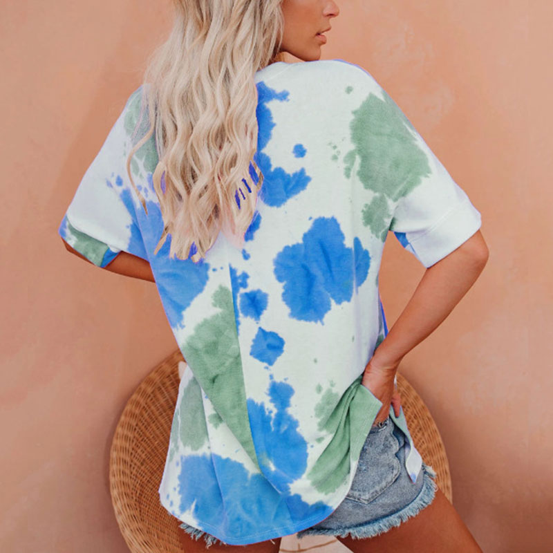 short sleeve tie dye shirt