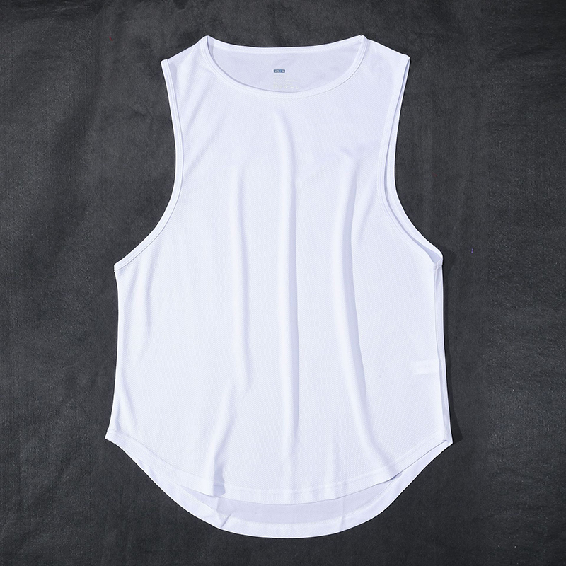 Sigma Fit Sleeveless Yoga Tank Top For Men - White (S – M – L – XL – XXL)