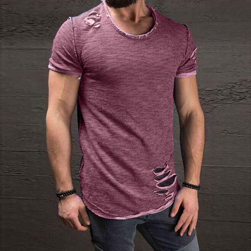 T-Shirt Casual Pullover Slim Fit 