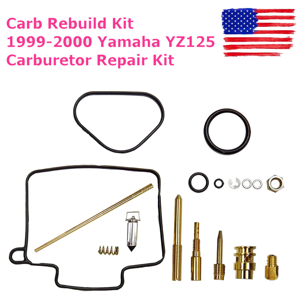 New Carb Rebuild Kit 19992000 For Yamaha YZ125 Carburetor Repair Kit