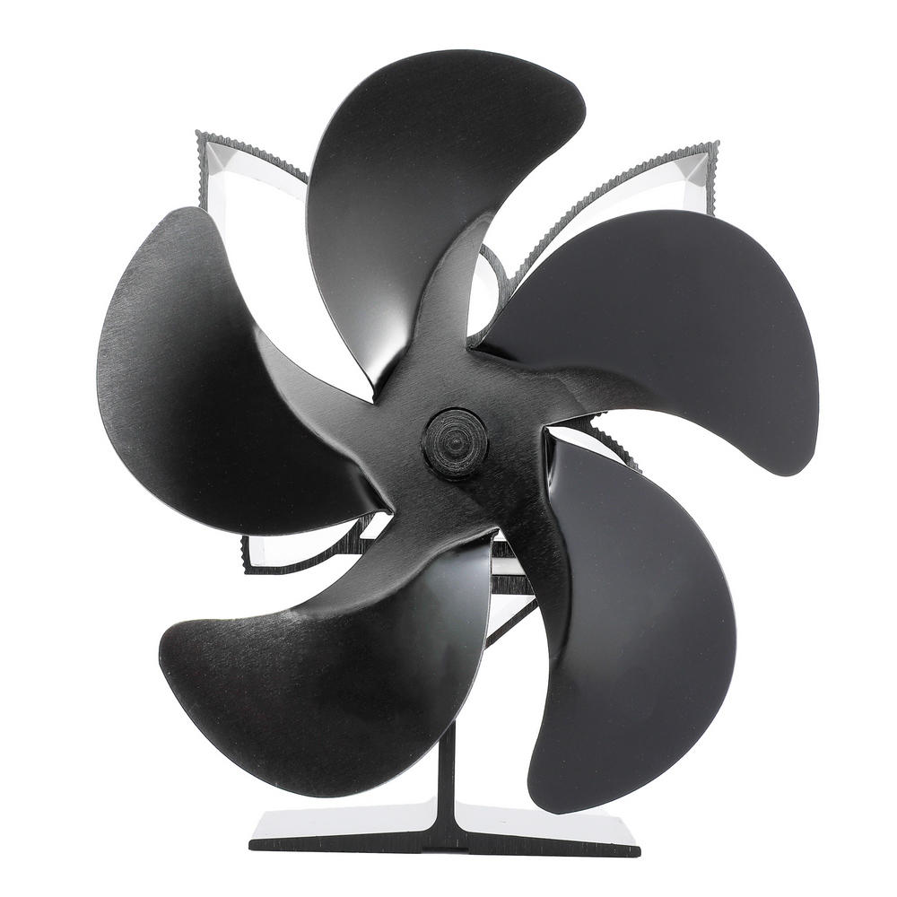 Double-head Fan Heat Powered Wood Stove Fan Suitable for Large-area Houses Fan