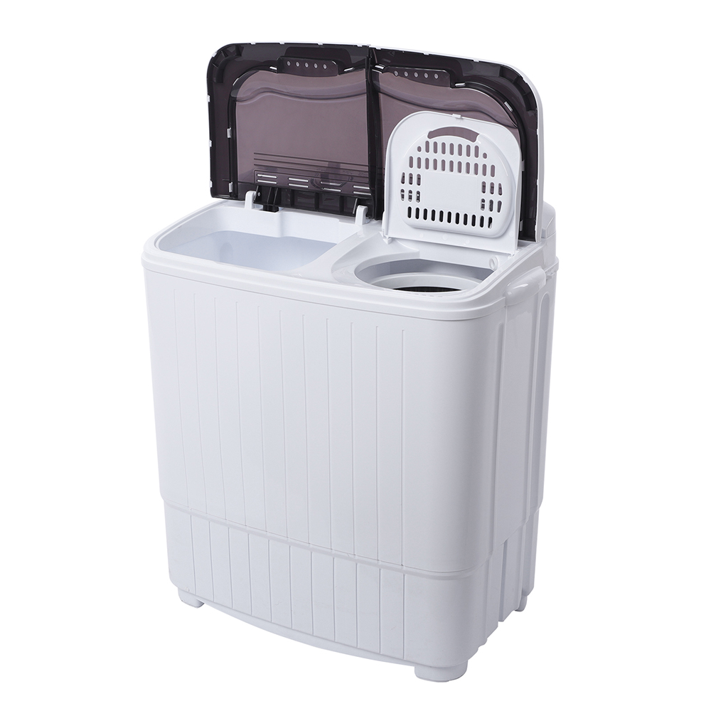 Laundry Washing Machine Semi Automatic Top Loading Portable Compact Washer Tub 