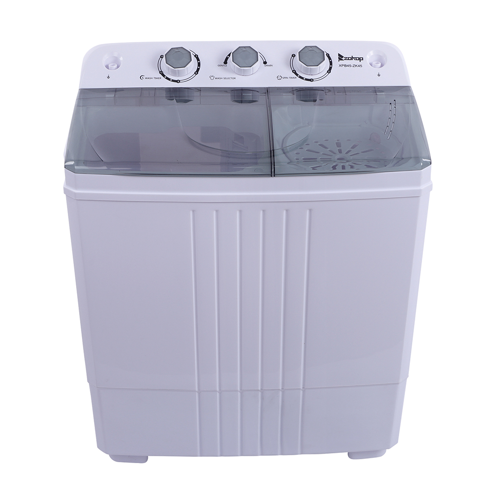 Portable Laundry Washing Machine Semi Automatic Top Loading Compact Washer Tub