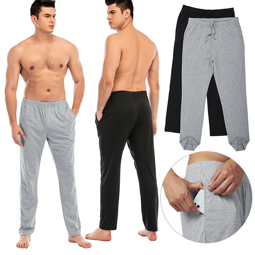 3-Pack: Men's Cotton Lounge Jogger Pants
