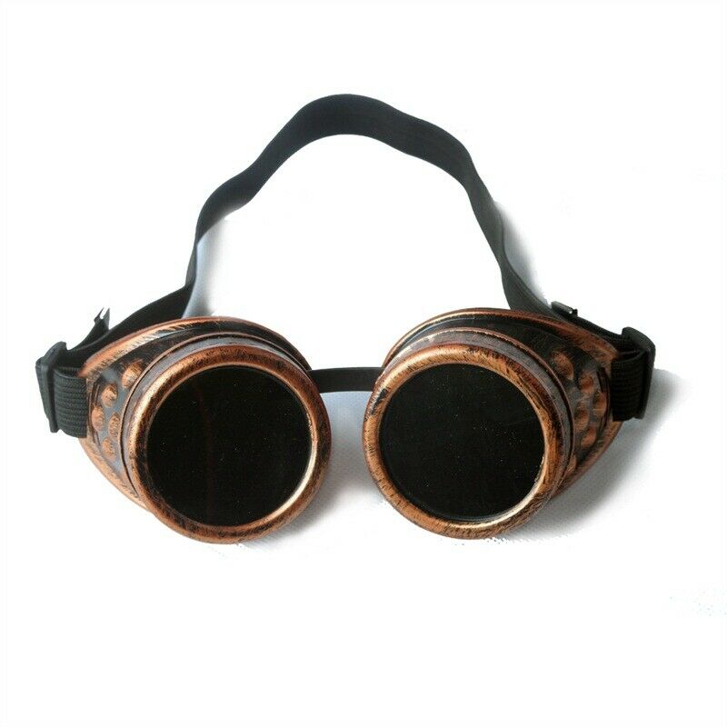 Vintage Steampunk Goggles Kaleidoscope Sunglasses Gothic Retro Cosplay Party NFS - Picture 15 of 52
