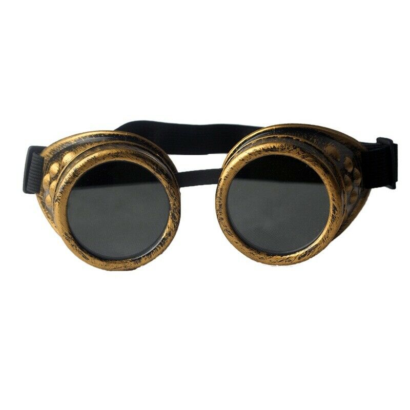 Vintage Steampunk Goggles Kaleidoscope Sunglasses Gothic Retro Cosplay Party NFS - Picture 16 of 52