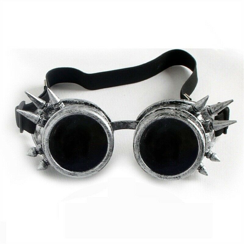 Vintage Steampunk Goggles Kaleidoscope Sunglasses Gothic Retro Cosplay Party NFS - Picture 20 of 52