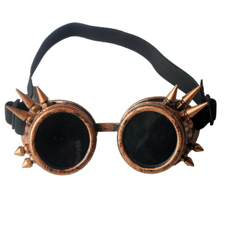 Vintage Steampunk Goggles Kaleidoscope Sunglasses Gothic Retro Cosplay Party NFS - Picture 22 of 52