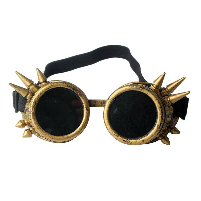Vintage Steampunk Goggles Kaleidoscope Sunglasses Gothic Retro Cosplay Party NFS - Picture 23 of 52