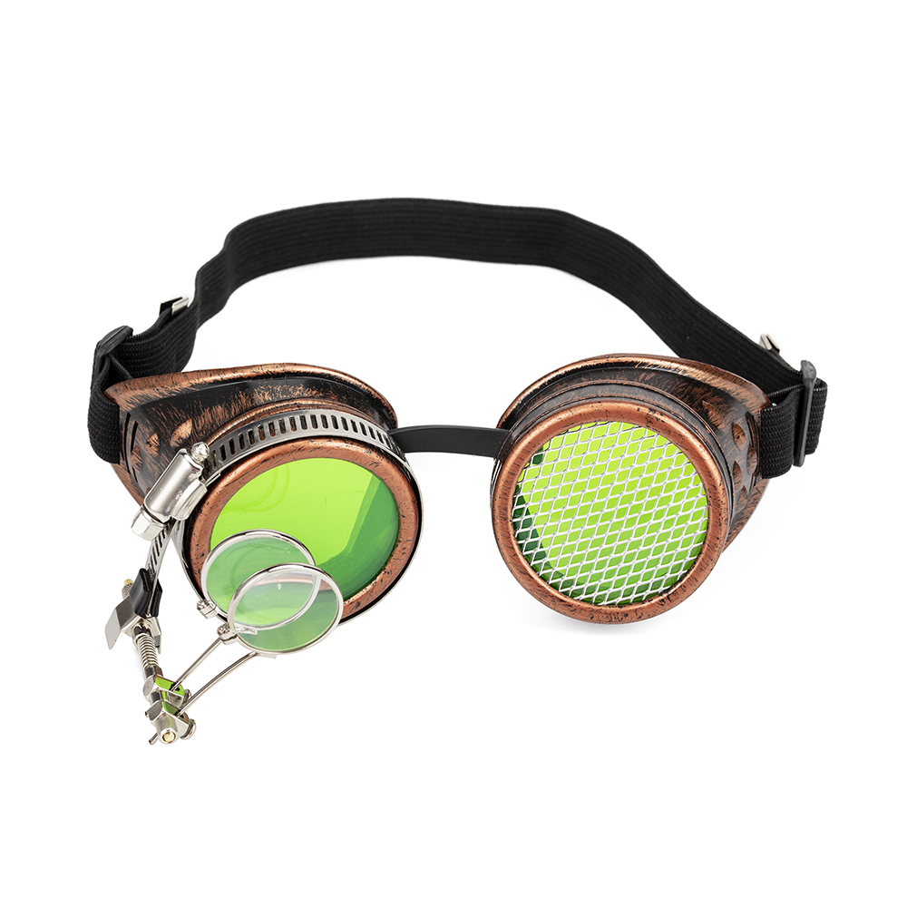 Vintage Steampunk Goggles Kaleidoscope Sunglasses Gothic Retro Cosplay Party NFS - Picture 49 of 52