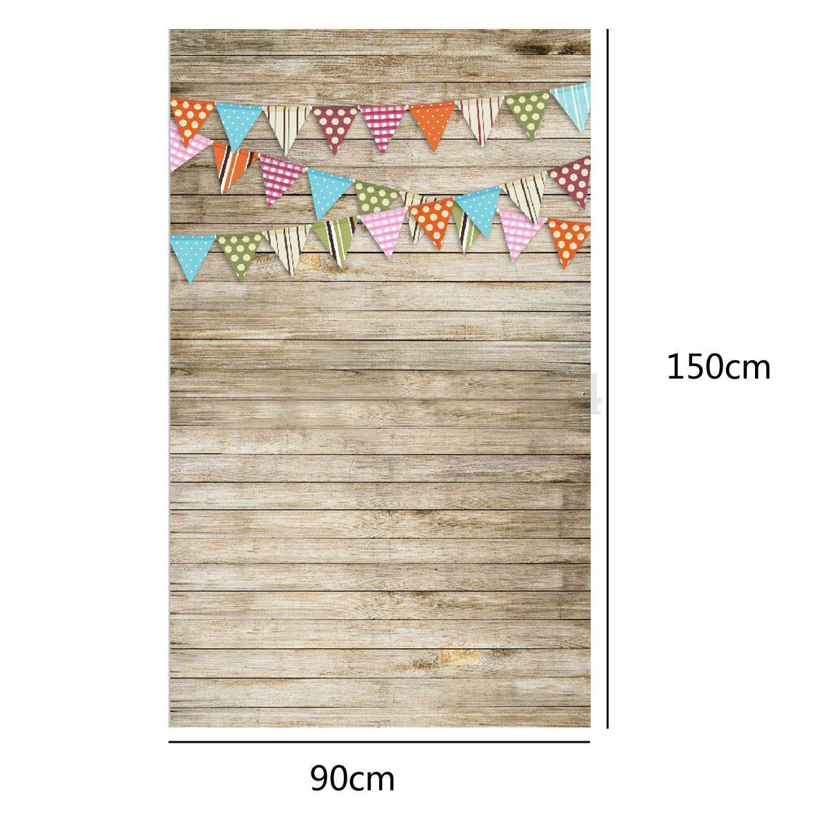 3x5/5x7/7x5ft Photography Backdrops Photo Vinyl Wood Background Studio Prop Deco - Picture 19 of 86