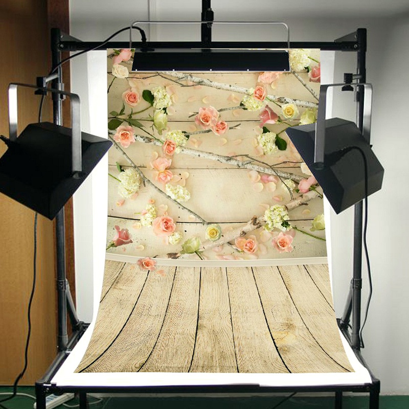 3x5/5x7/7x5ft Photography Backdrops Photo Vinyl Wood Background Studio Prop Deco - Picture 24 of 86