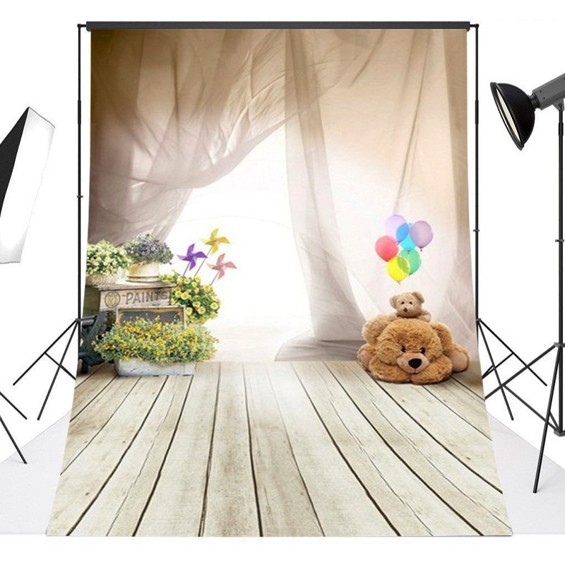 3x5/5x7/7x5ft Photography Backdrops Photo Vinyl Wood Background Studio Prop Deco - Picture 27 of 86