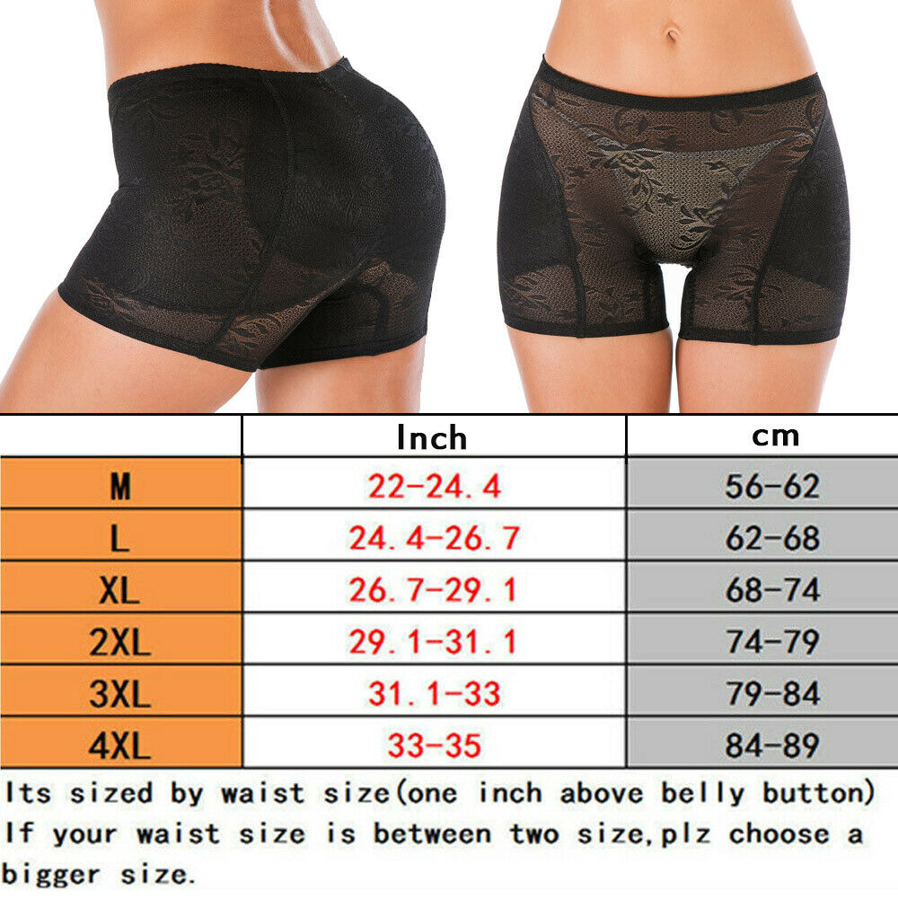 Women Buttock Padded Panties Underwear Hip Enhancer Ladies Shaper Butt Lifter - Picture 16 of 26