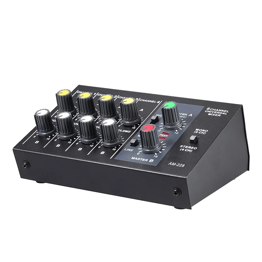 am 228 ultra compact audio mixer sound