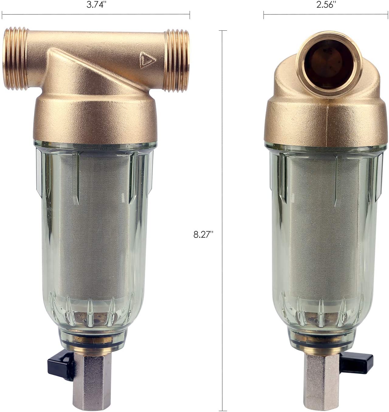 spin down sediment filter for well water