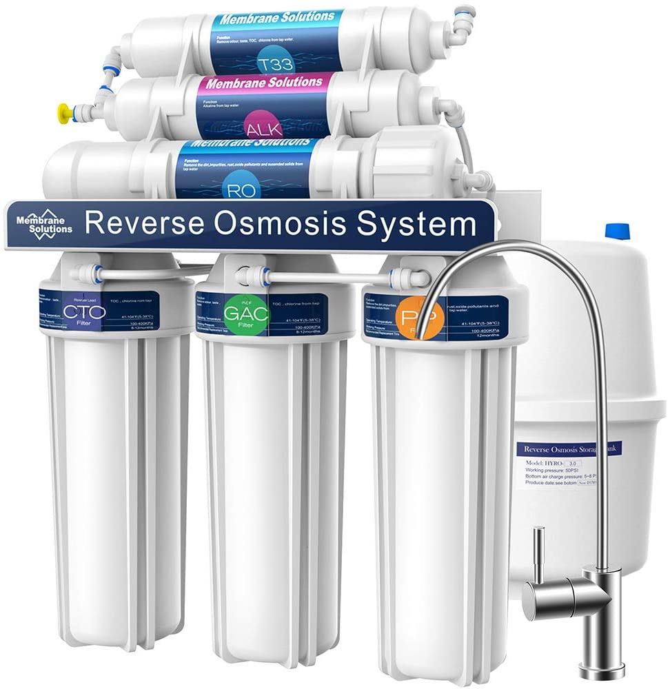 ph water filter for sink