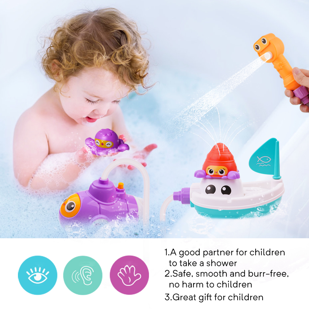 battery operated bath toys safe