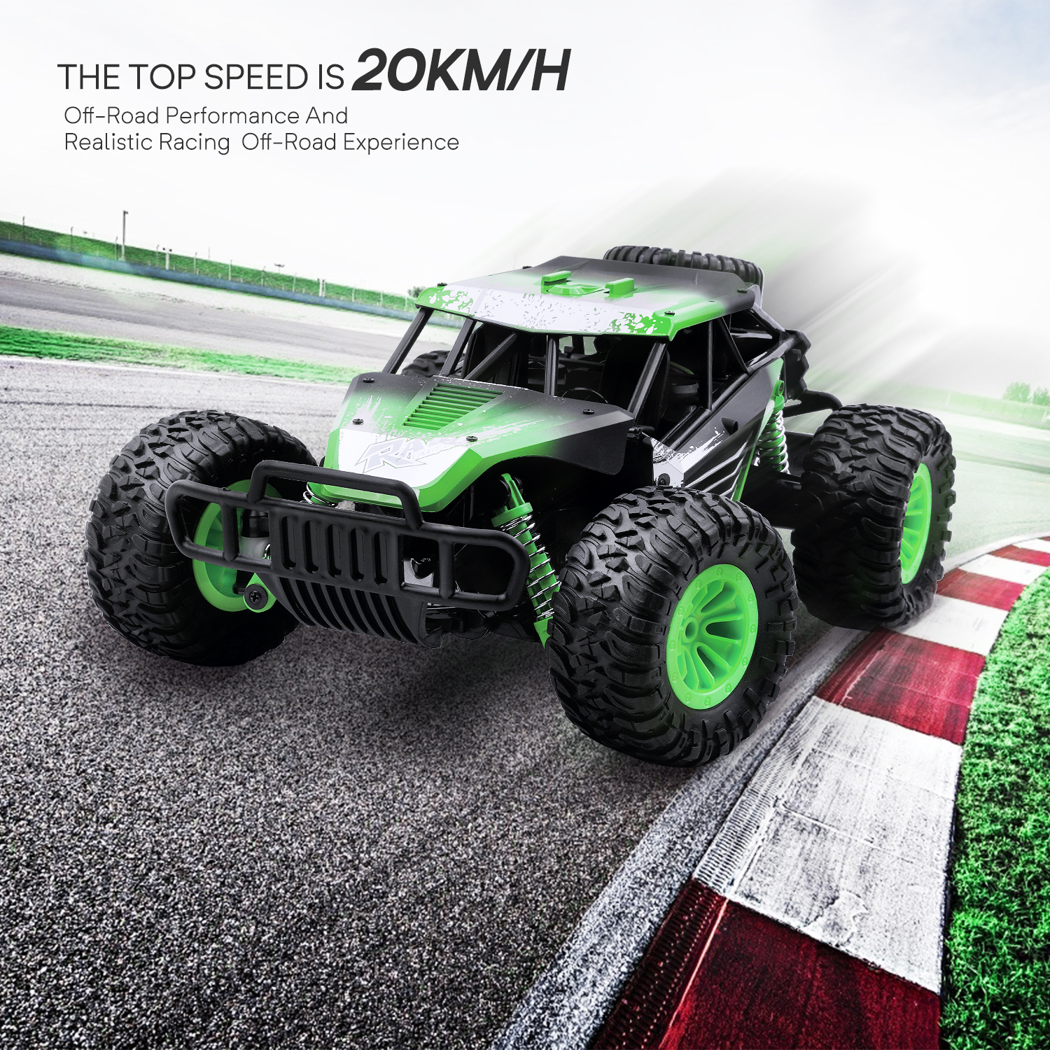 Rechargeable RC Car Toys with Camera 2.4G Remote Control Off-Road Racer ...