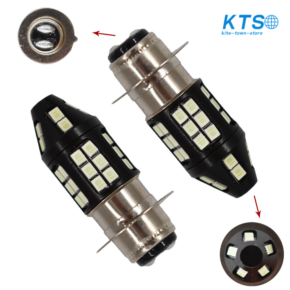 2x LED HEADLIGHT BULBS LAMP FOR POLARIS RANGER 100W 8000K ICE BLUE 2400LM