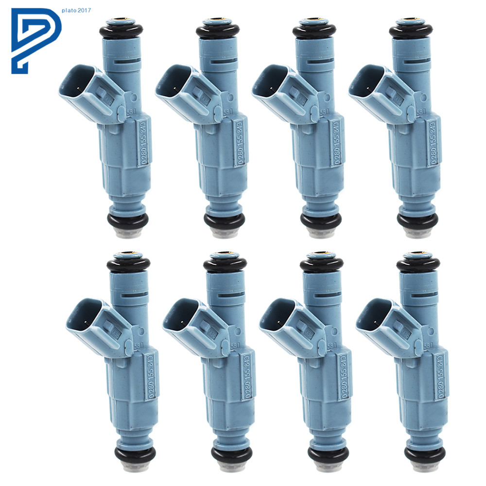 New 8x Fuel Injectors For Dodge Chrysler 4.7L V8 upgrade 4 Nozzle 0280155849
