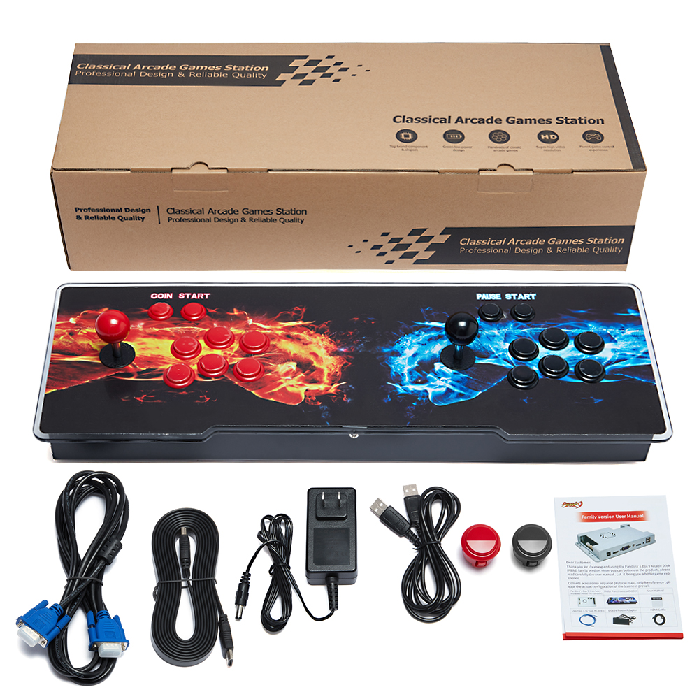 portable home classic & 3d arcade console station