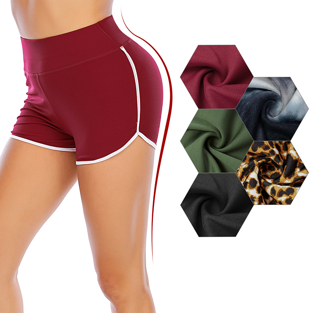Women's Yoga Shorts Mini Cotton Short Pants Sport Fitness Gym Leggings  Casual US