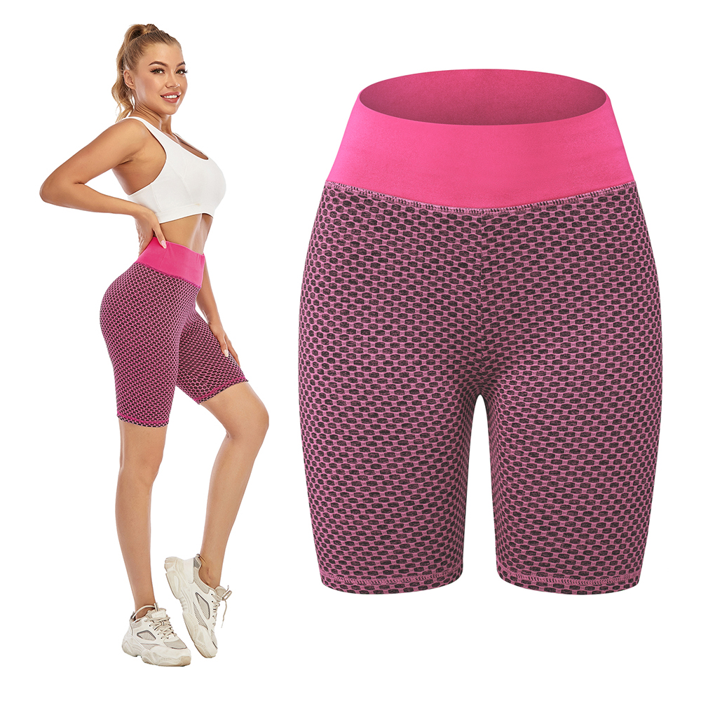 Women's Butt Lifting Anti Cellulite Leggings Yoga Pants Textured