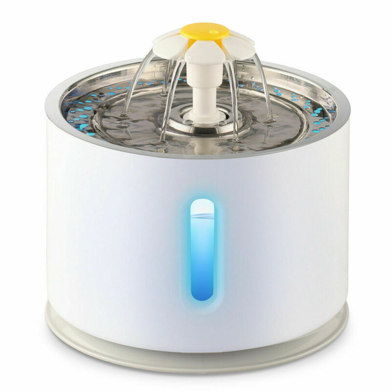 2.4L Automatic Electric Pet Water Fountain Cat Dog Drinking Dispenser / Filters - Picture 15 of 31